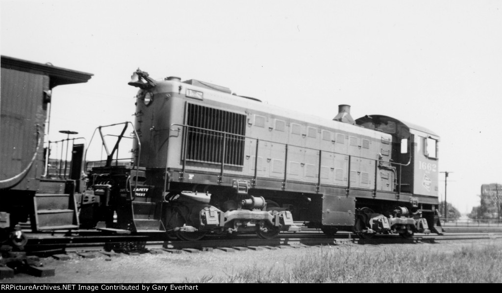 MILW Alco S2 #1662 - Milwaukee Road